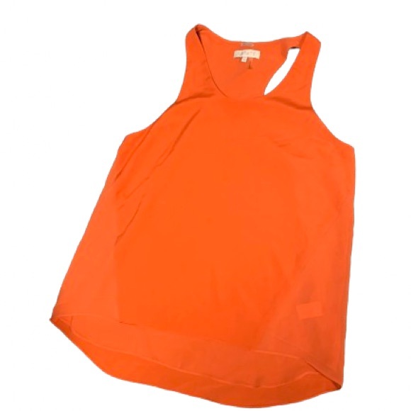 1. STATE Orange layered tank top - Picture 2 of 3